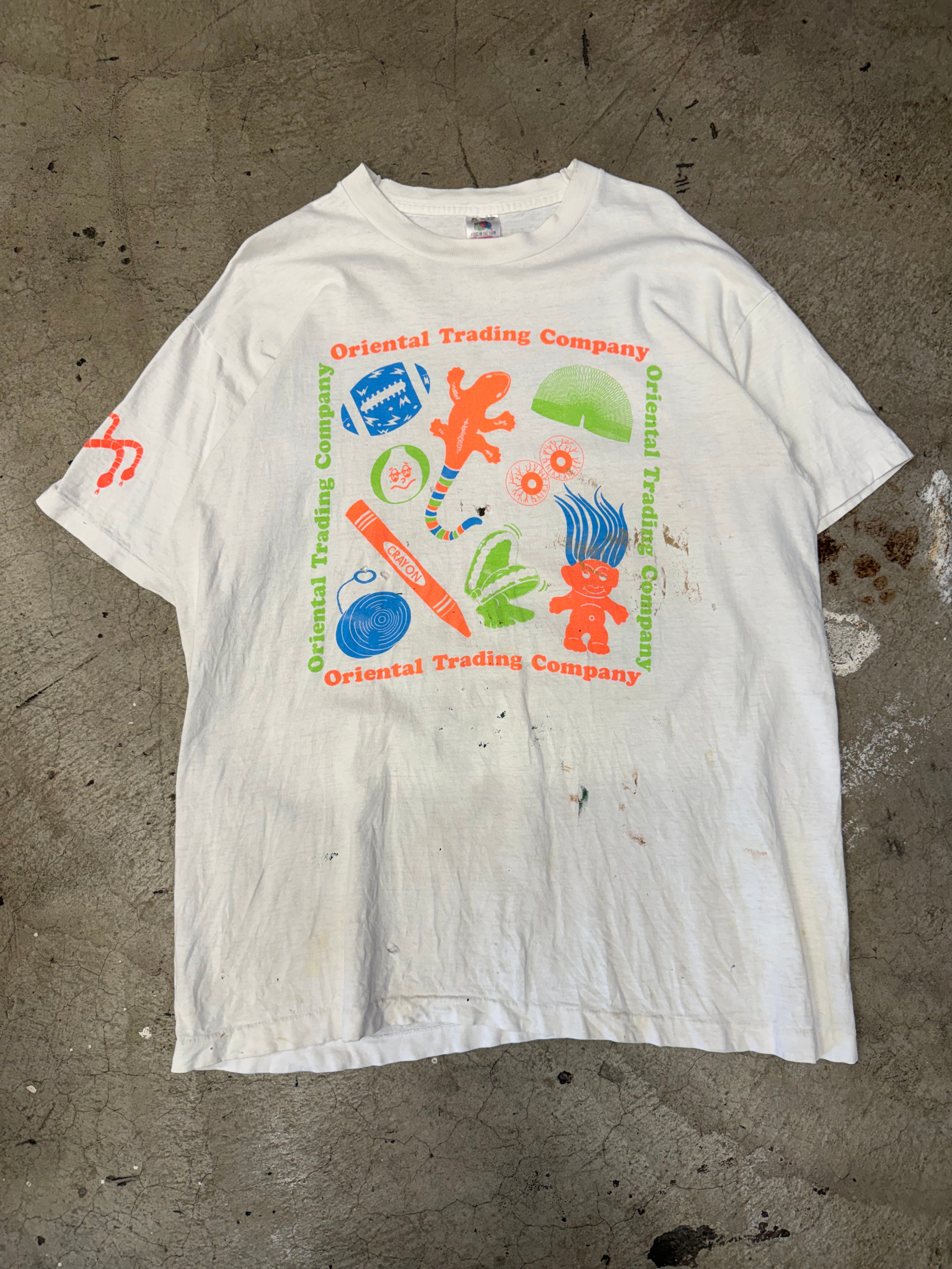 Vintage 90s Oriental Trading Company Tee Size XL