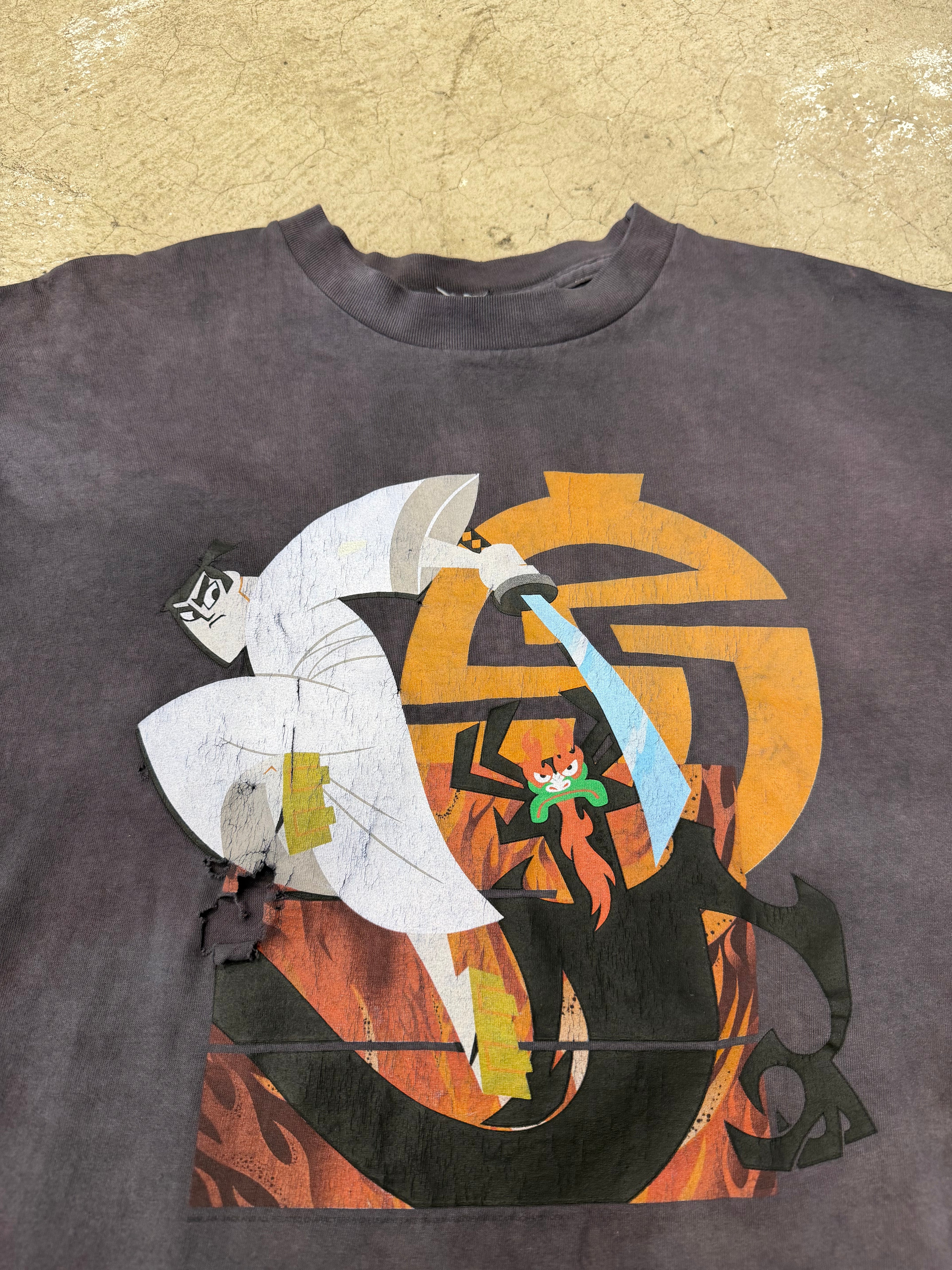 Vintage 2001 Samurai Jack SJF Tee Size XL