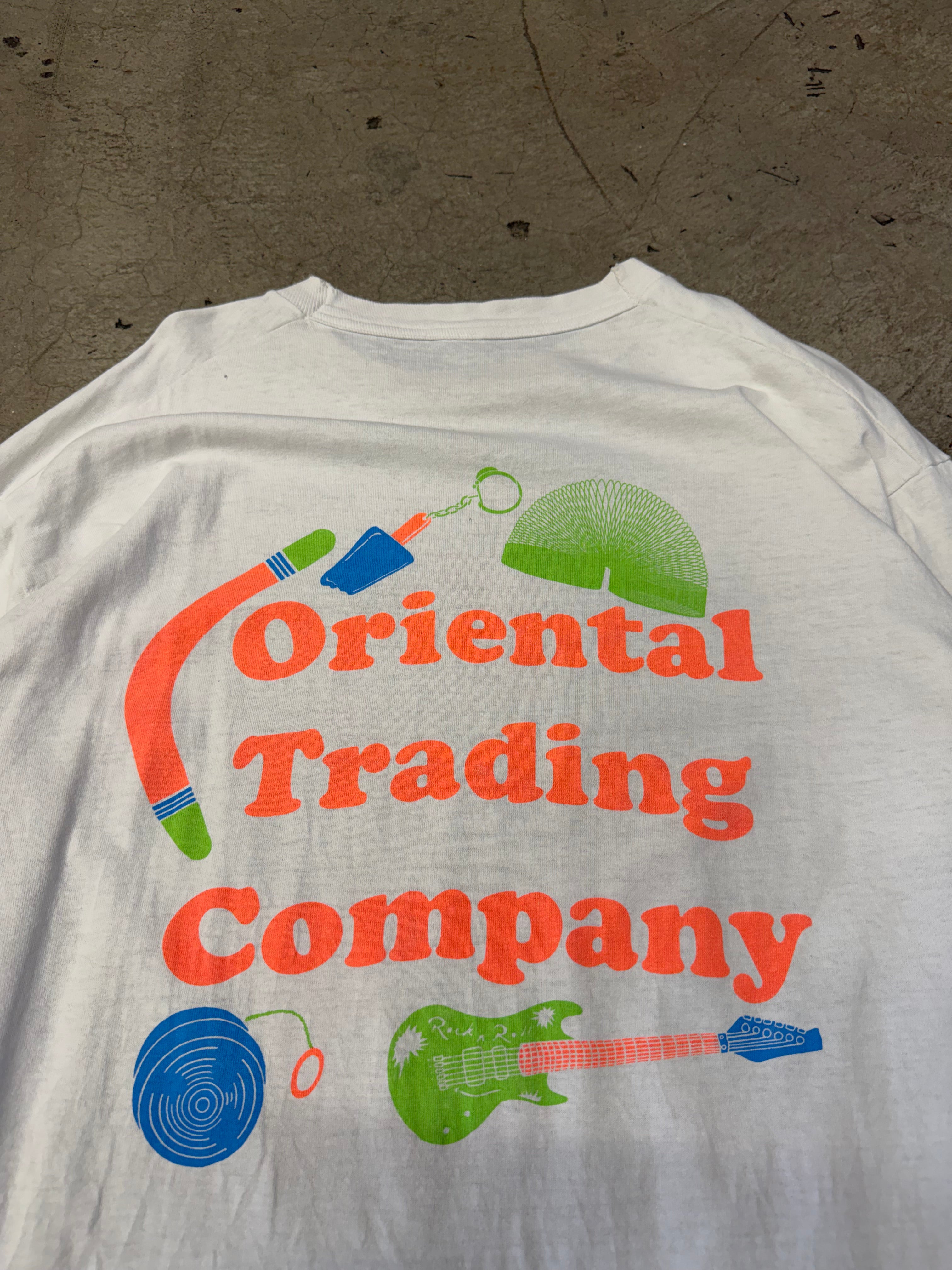 Vintage 90s Oriental Trading Company Tee Size XL