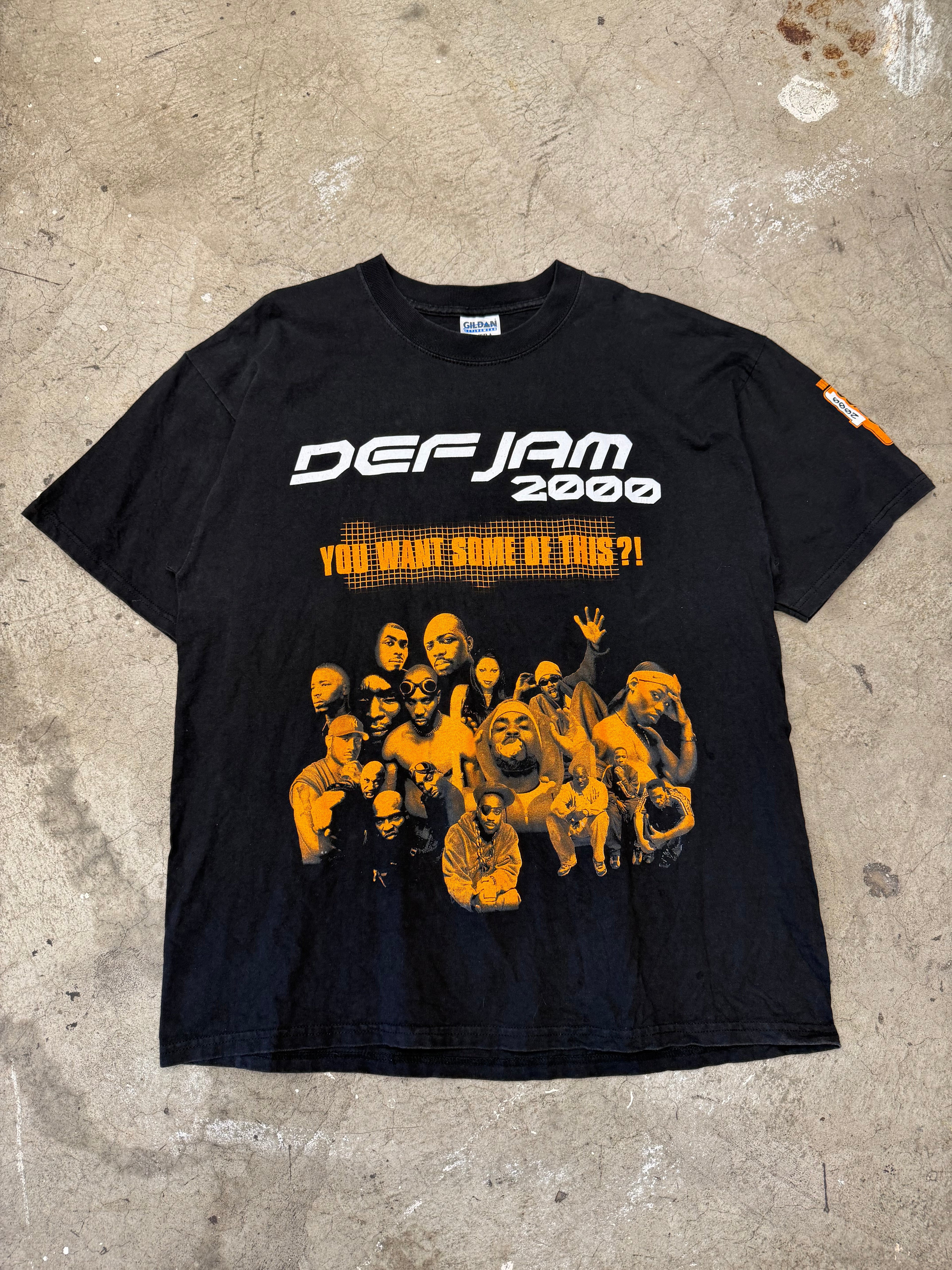 Vintage 2000 Def Jam You Want Some? Tshirt Size XL