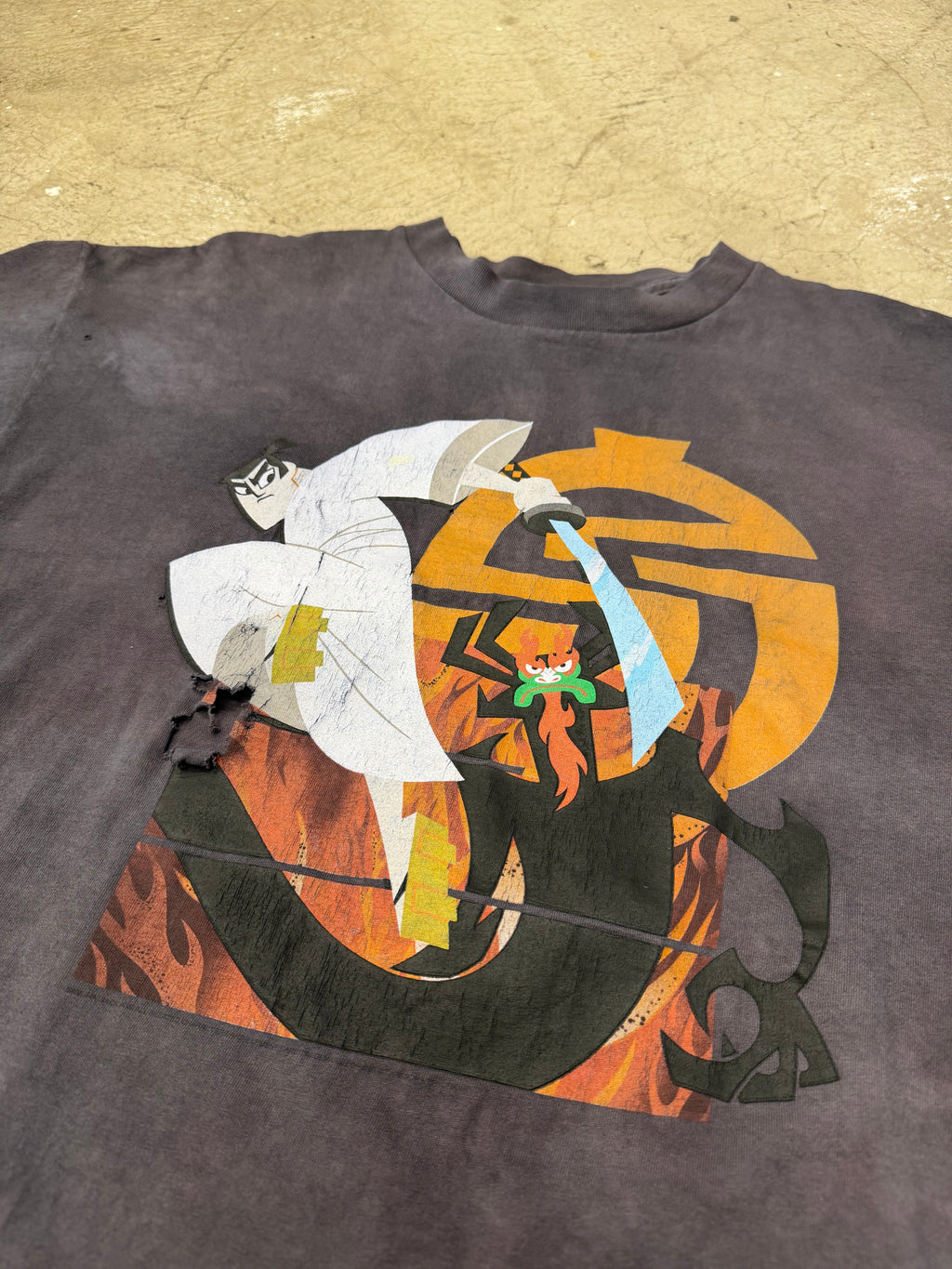 Vintage 2001 Samurai Jack SJF Tee Size XL