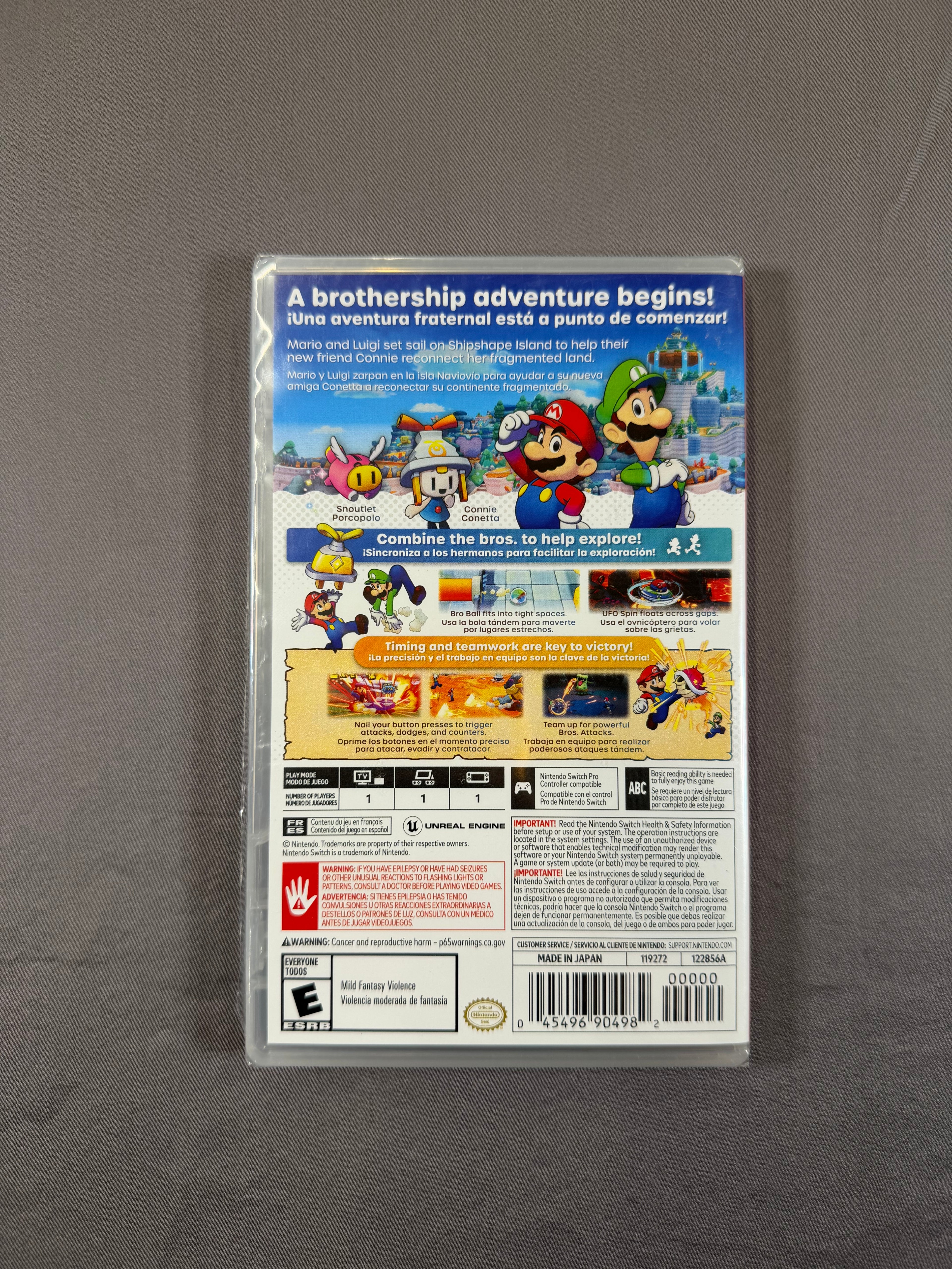 Nintendo Switch Mario & Luigi: Brothership Brand New