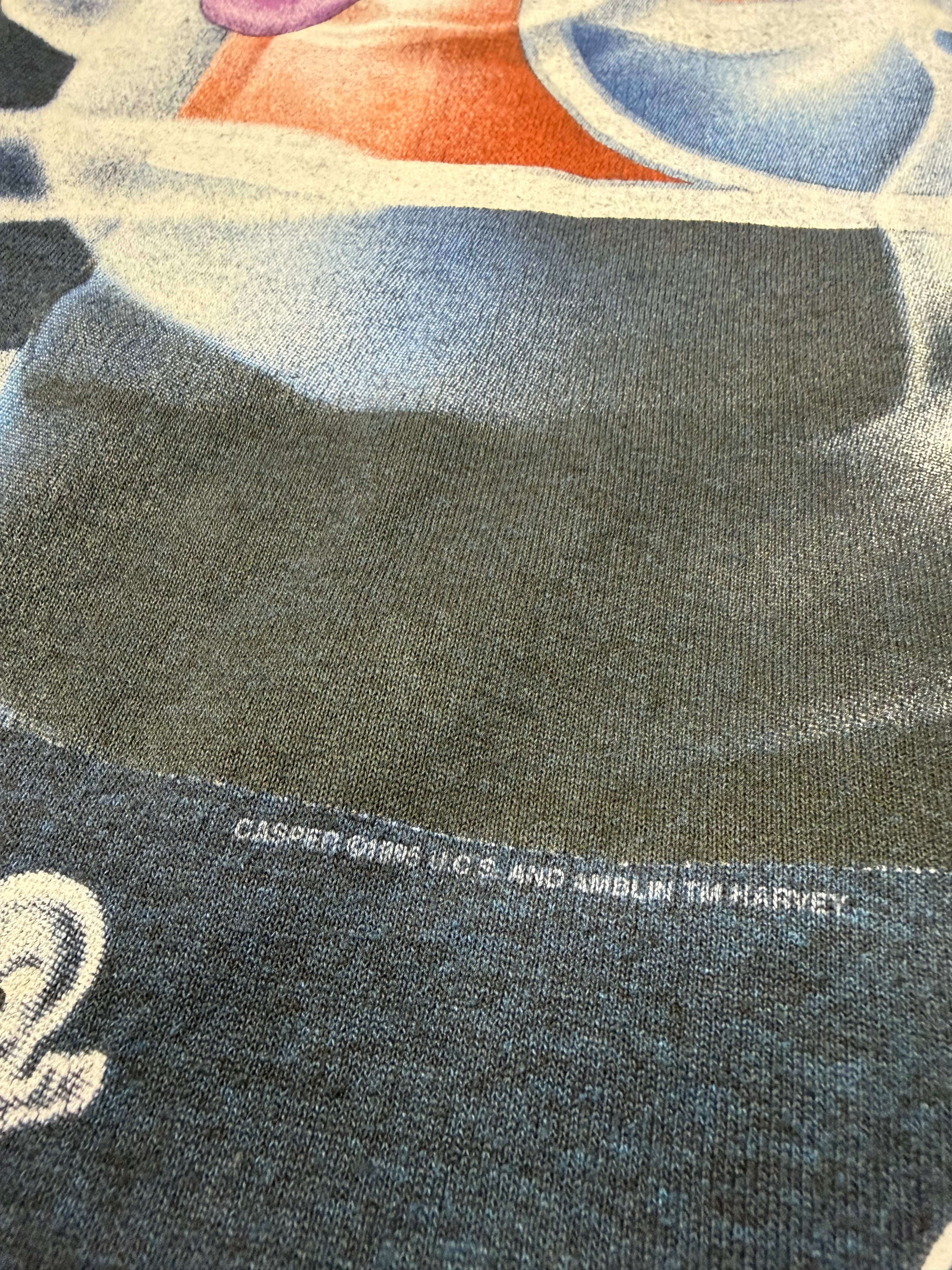 Vintage 1995 Casper Pepsi Promo SJF Tee Size XL