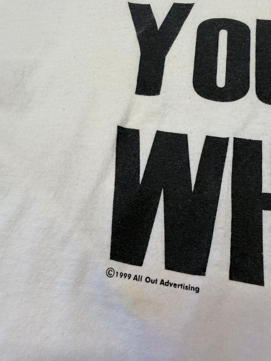 Vintage 90s Show You My What? Tshirt Size XL