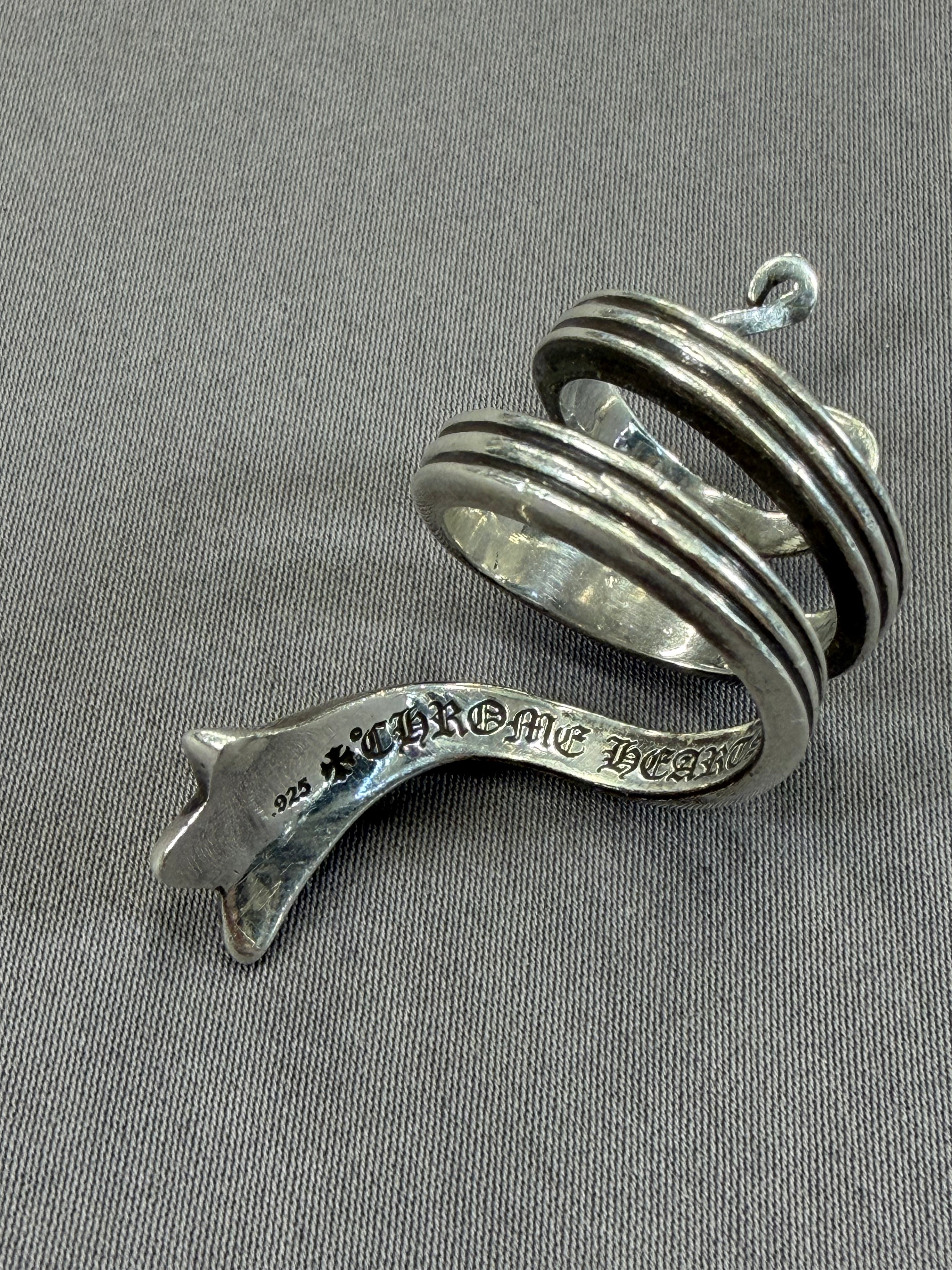 Chrome Hearts Snake Ring Size 5 Pre Owned