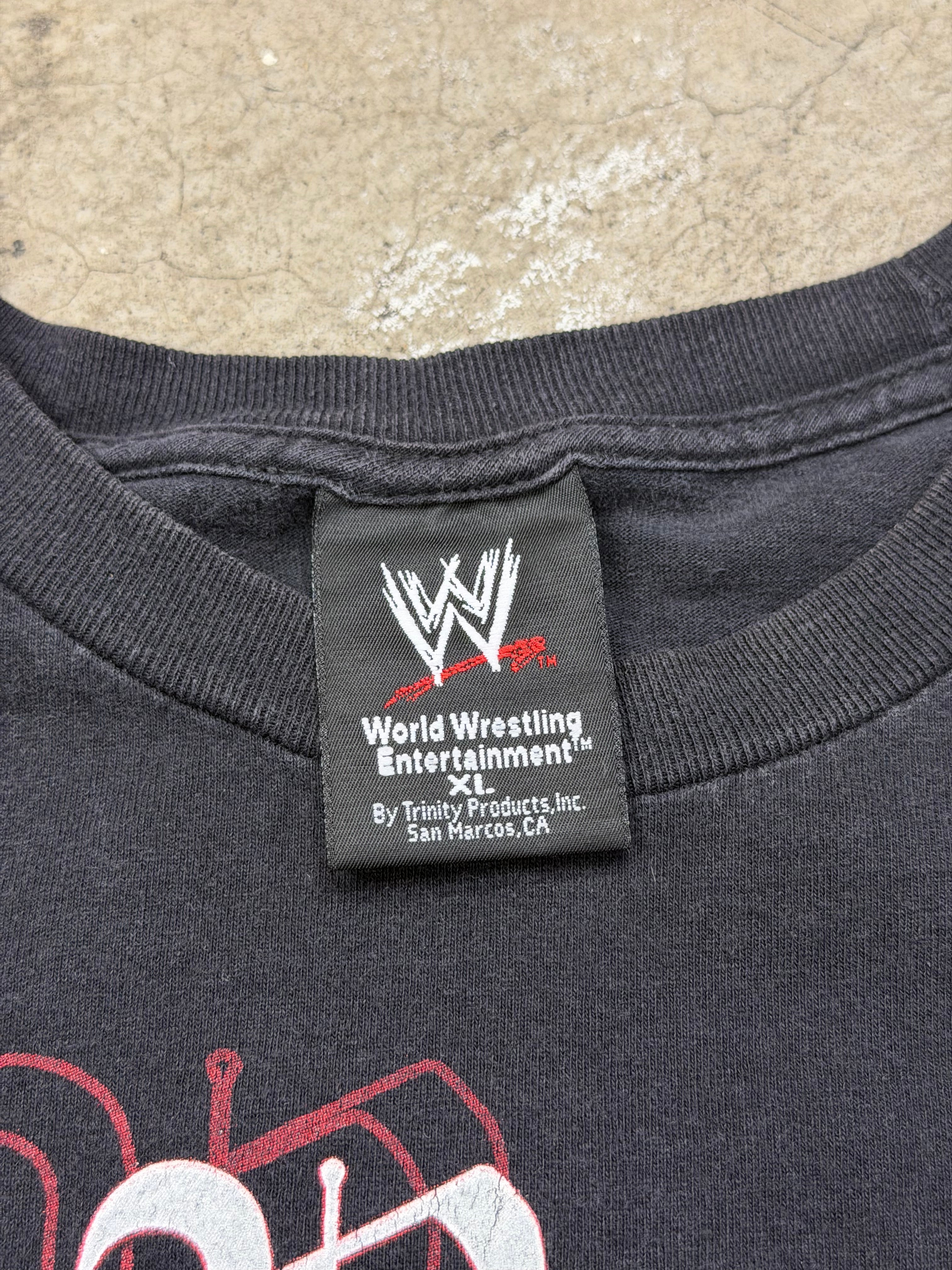 Vintage 2004 WWE Rey Mysterio 619 Wrestlemania Tshirt Size XL