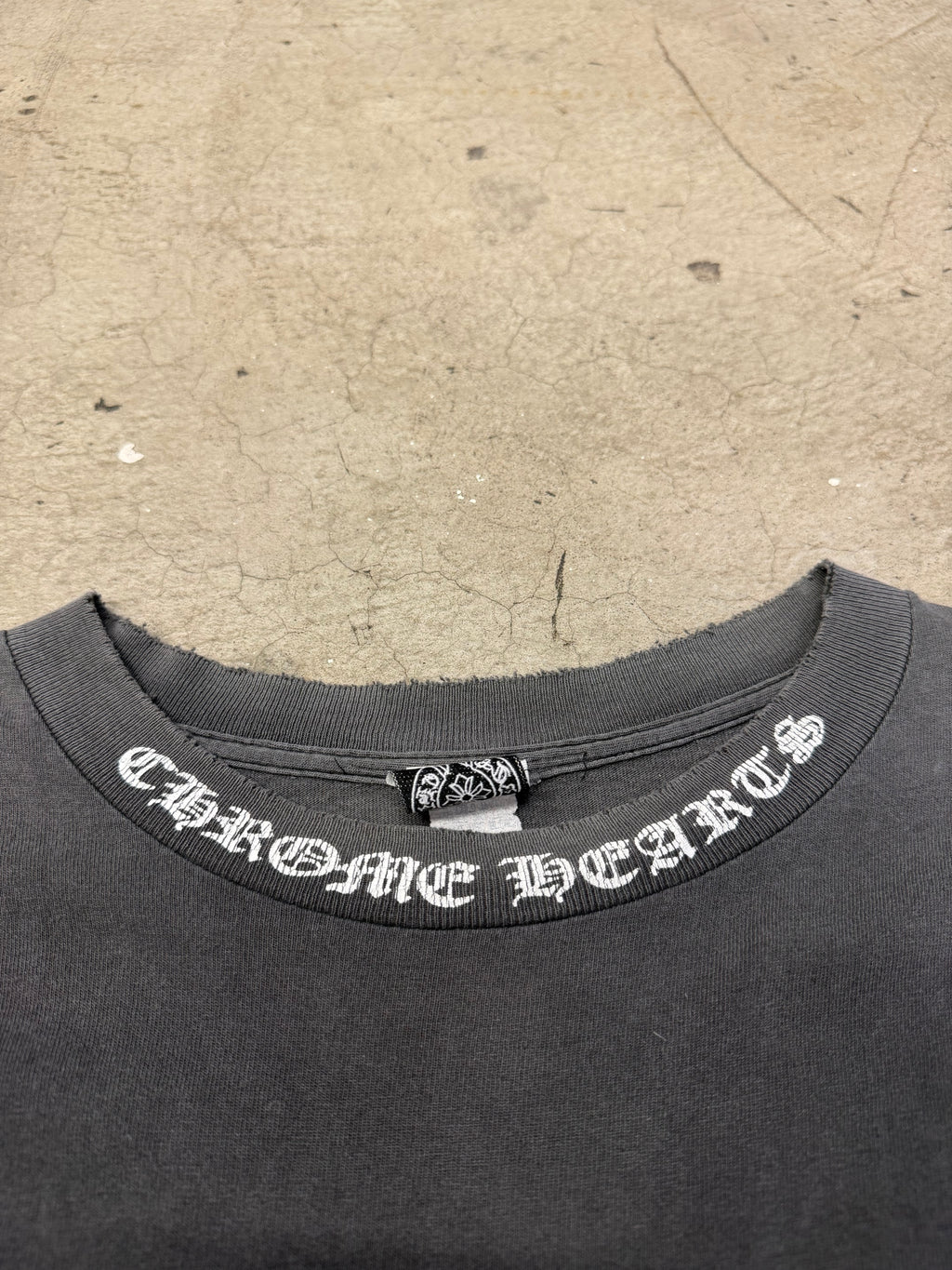 Vintage 90s Chrome Hearts Vine Dagger Scroll Tshirt Size Large