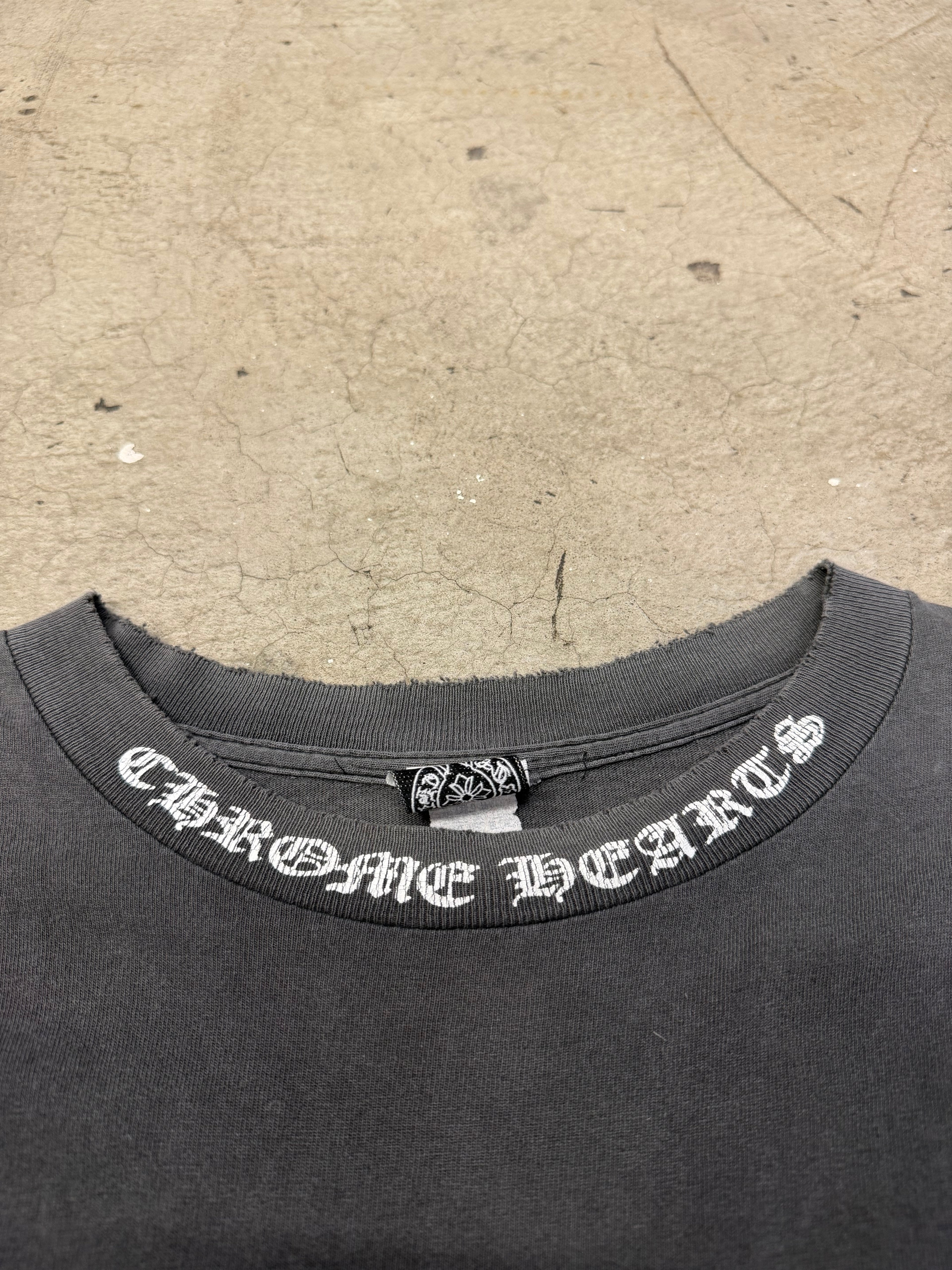 Vintage 90s Chrome Hearts Vine Dagger Scroll Tshirt Size Large
