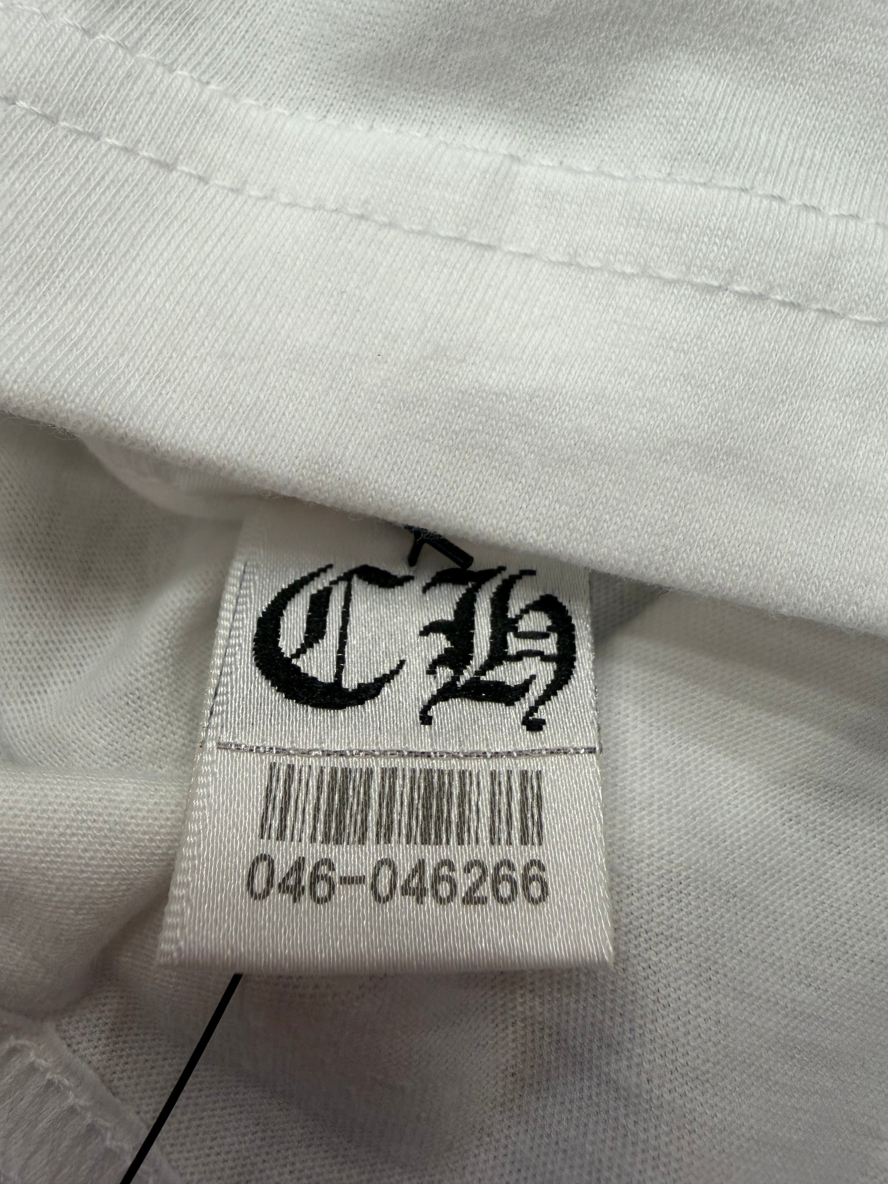 Chrome Hearts Las Vegas Horseshoe White Tshirt Size Large Brand New W/ Receipt