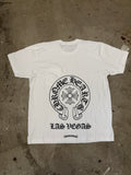 Chrome Hearts Las Vegas Horseshoe White Tshirt Size XL Brand New W/ Receipt