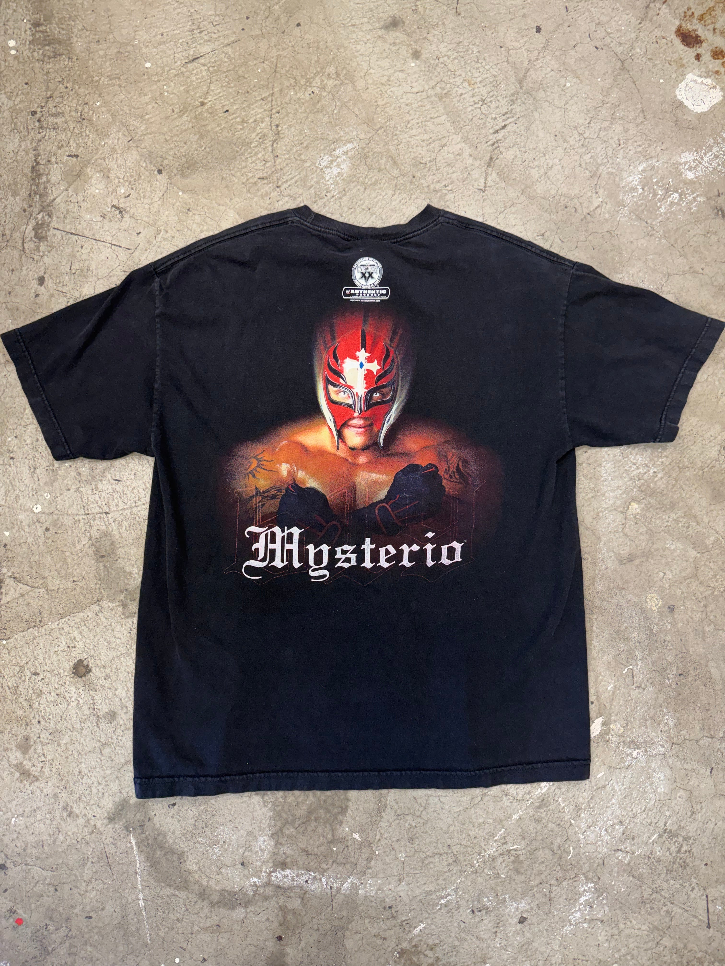 Vintage 2004 WWE Rey Mysterio 619 Wrestlemania Tshirt Size XL
