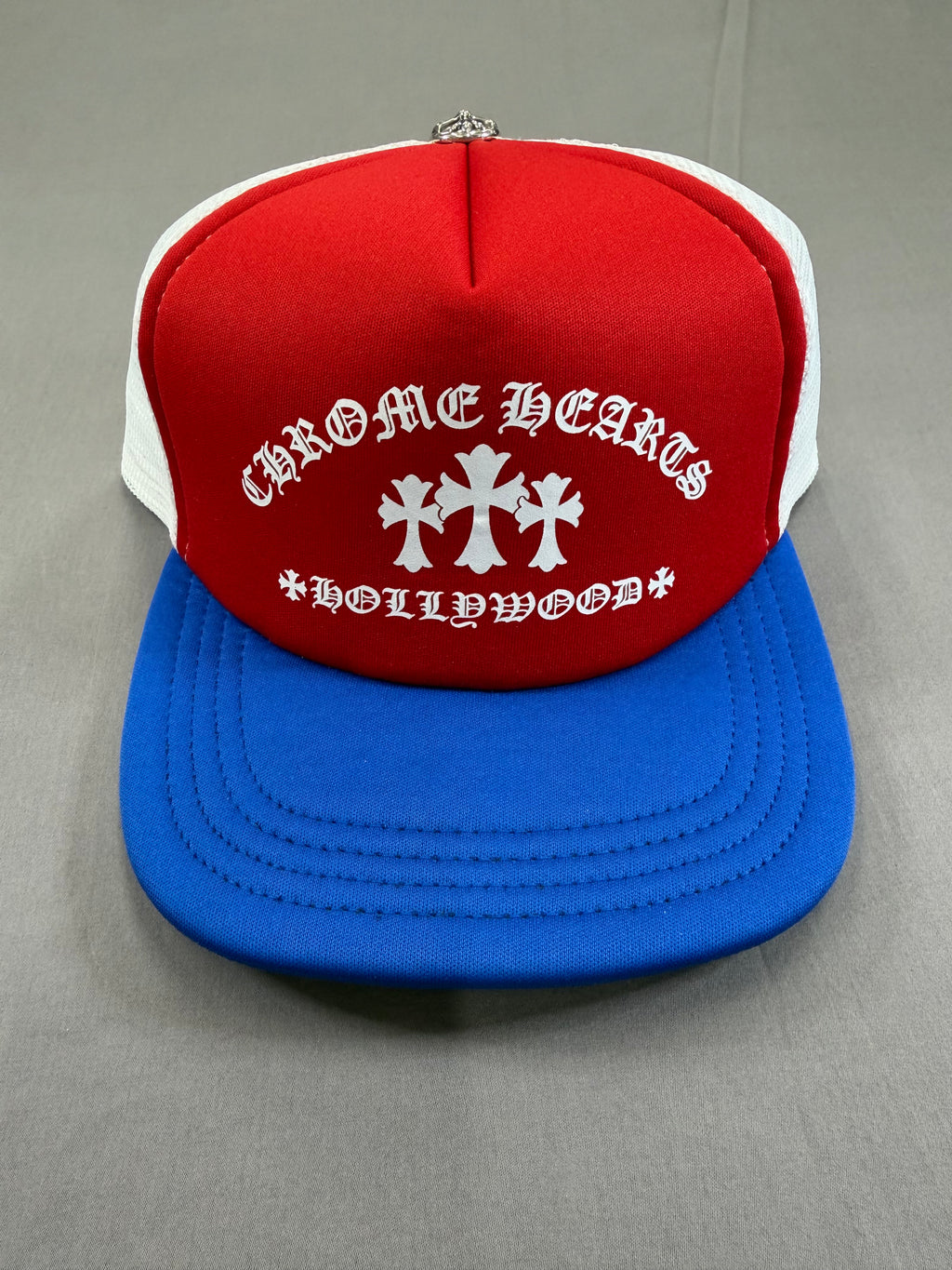 Chrome Hearts Hollywood 4th Of July Trucker Hat Brand New