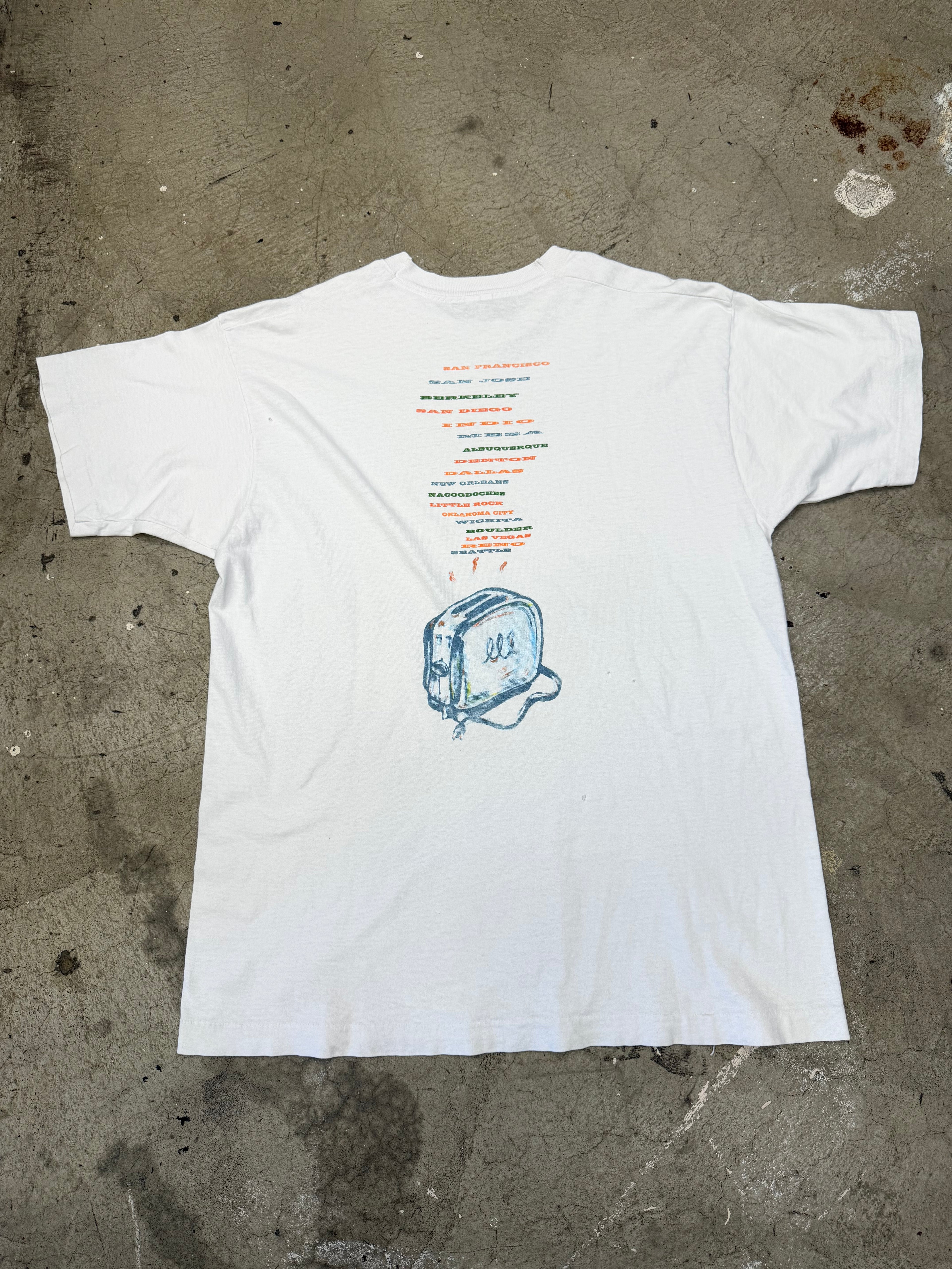 Vintage 1994 Pearl Jam Freak Puppet Tshirt Size XL