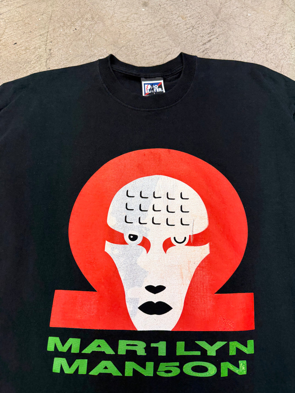 Vintage 1999 Marilyn Manson Hole Monster Magnet Tour Tshirt Size XXL