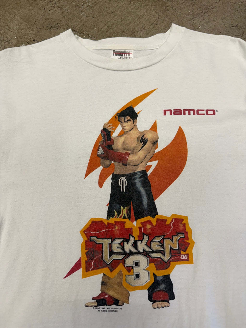 Vintage 90s Tekken 3 Video Game Tshirt Size XL