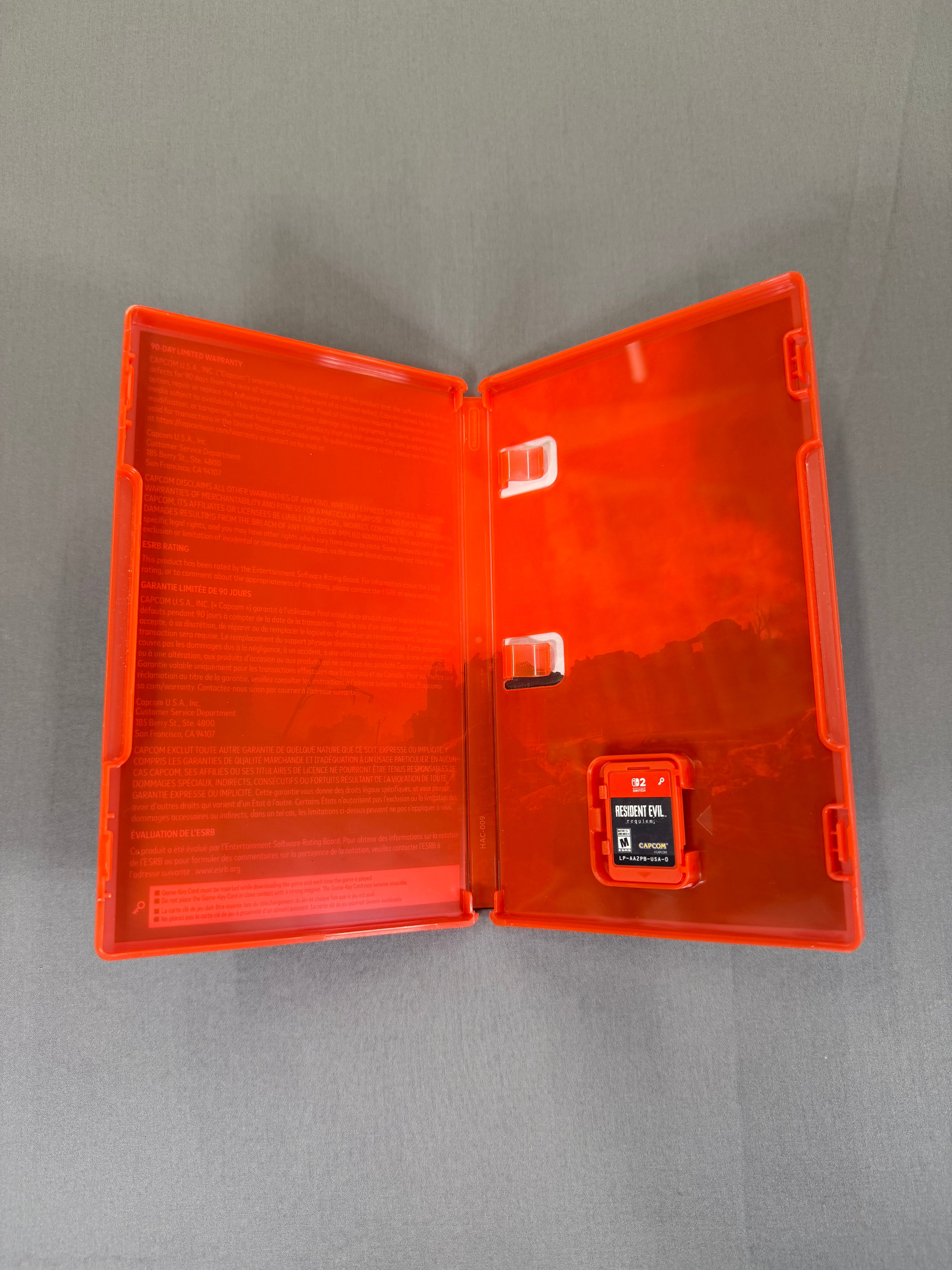 Nintendo Switch 2 Resident Evil Requiem Pre Owned