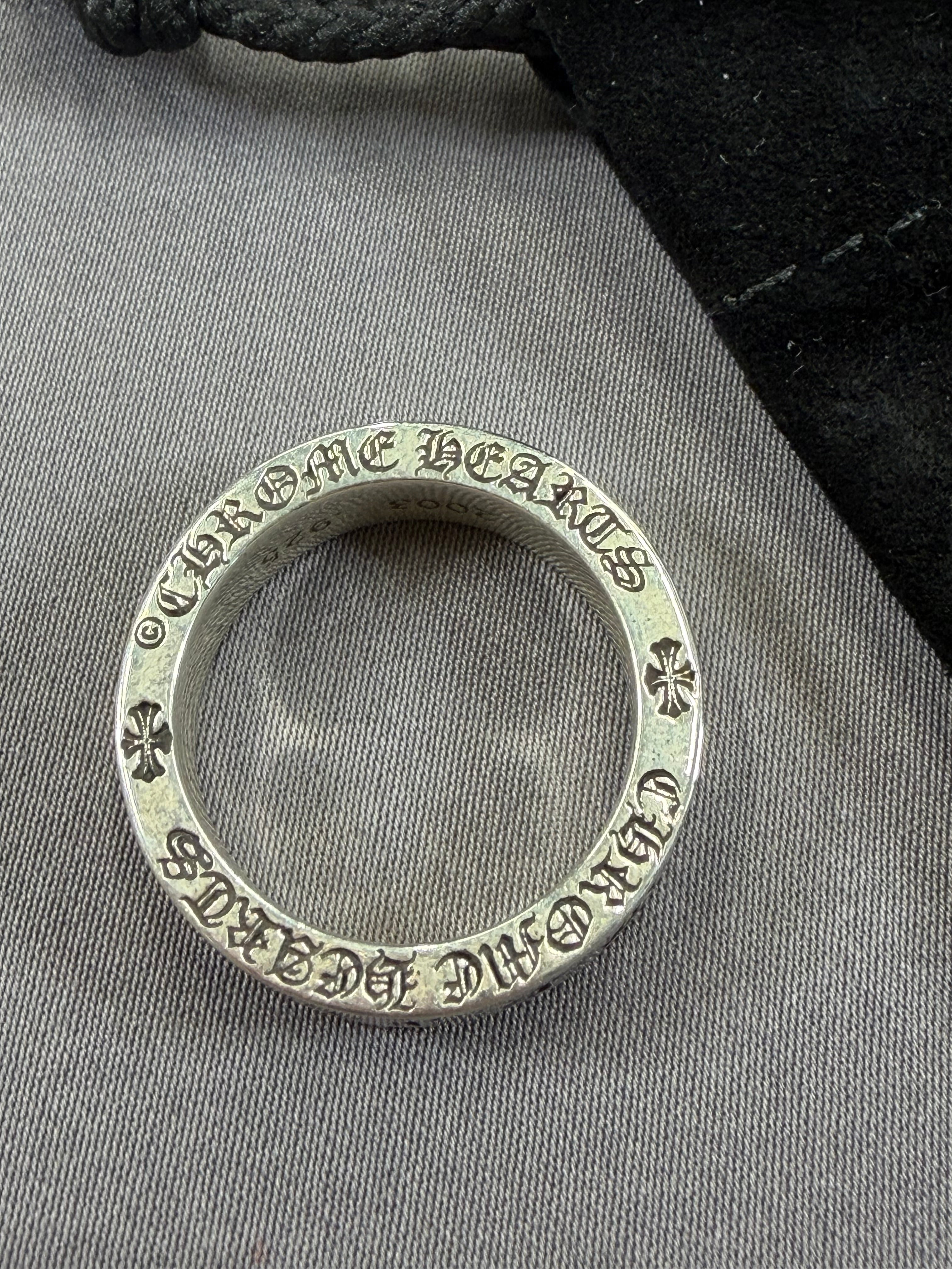 Chrome Hearts FU CH Spacer Ring Size 8 Brand New W/ Dustbag & Receipt