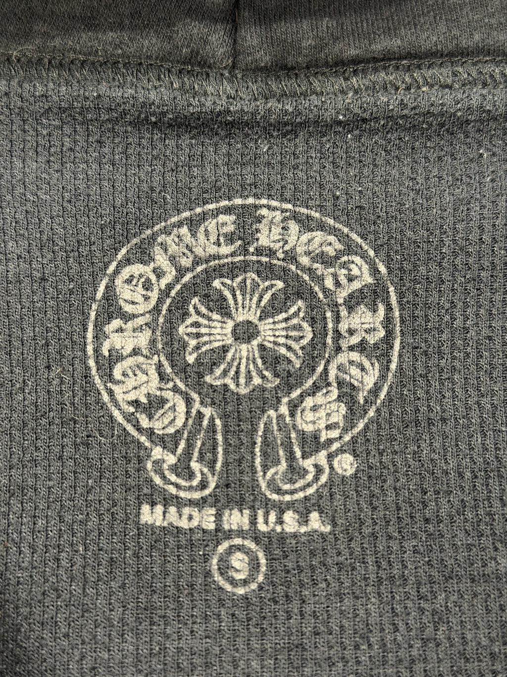 Chrome Hearts CH Scroll Zip Up Size Small Pre Owned