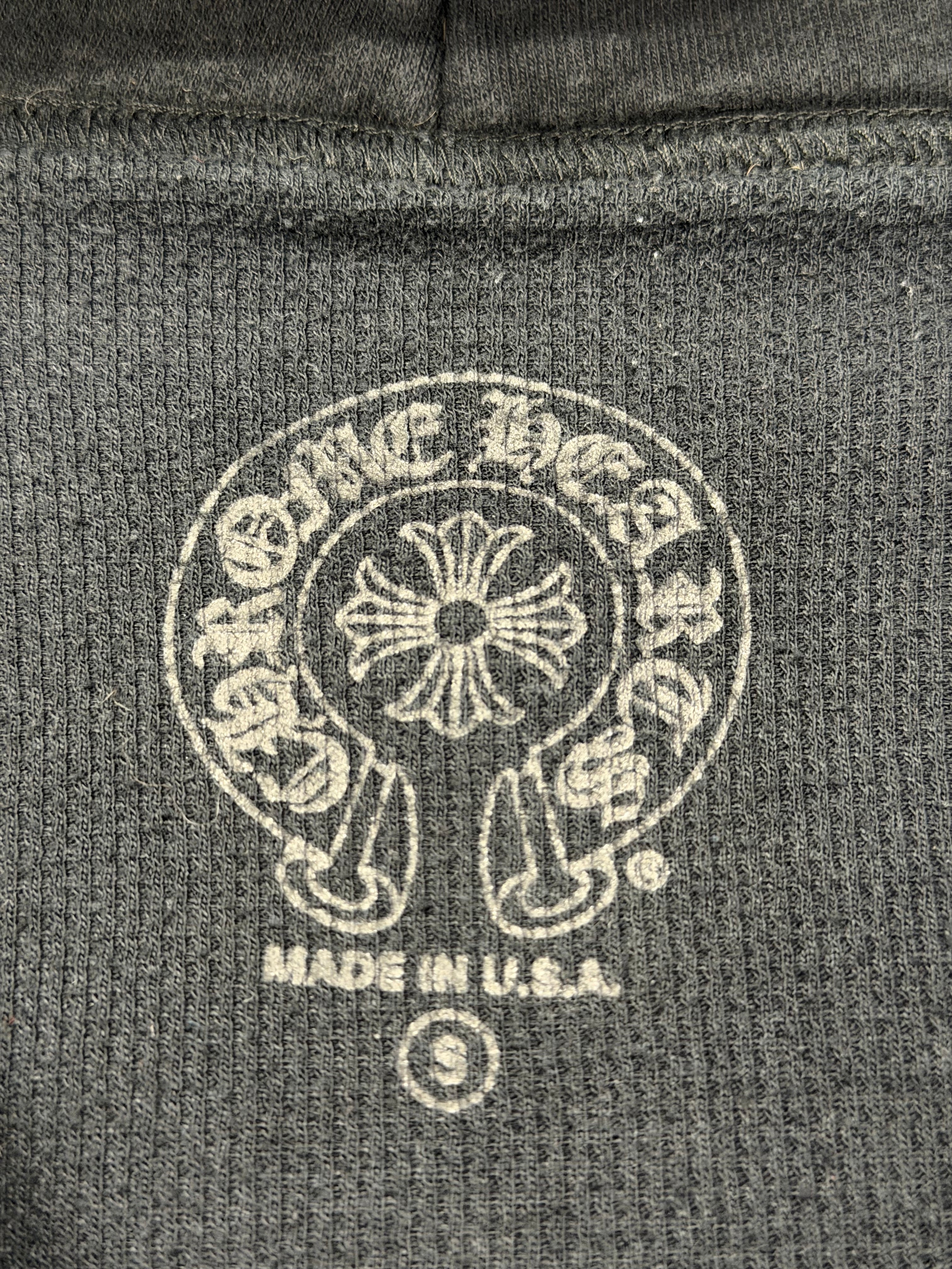 Chrome Hearts CH Scroll Zip Up Size Small Pre Owned