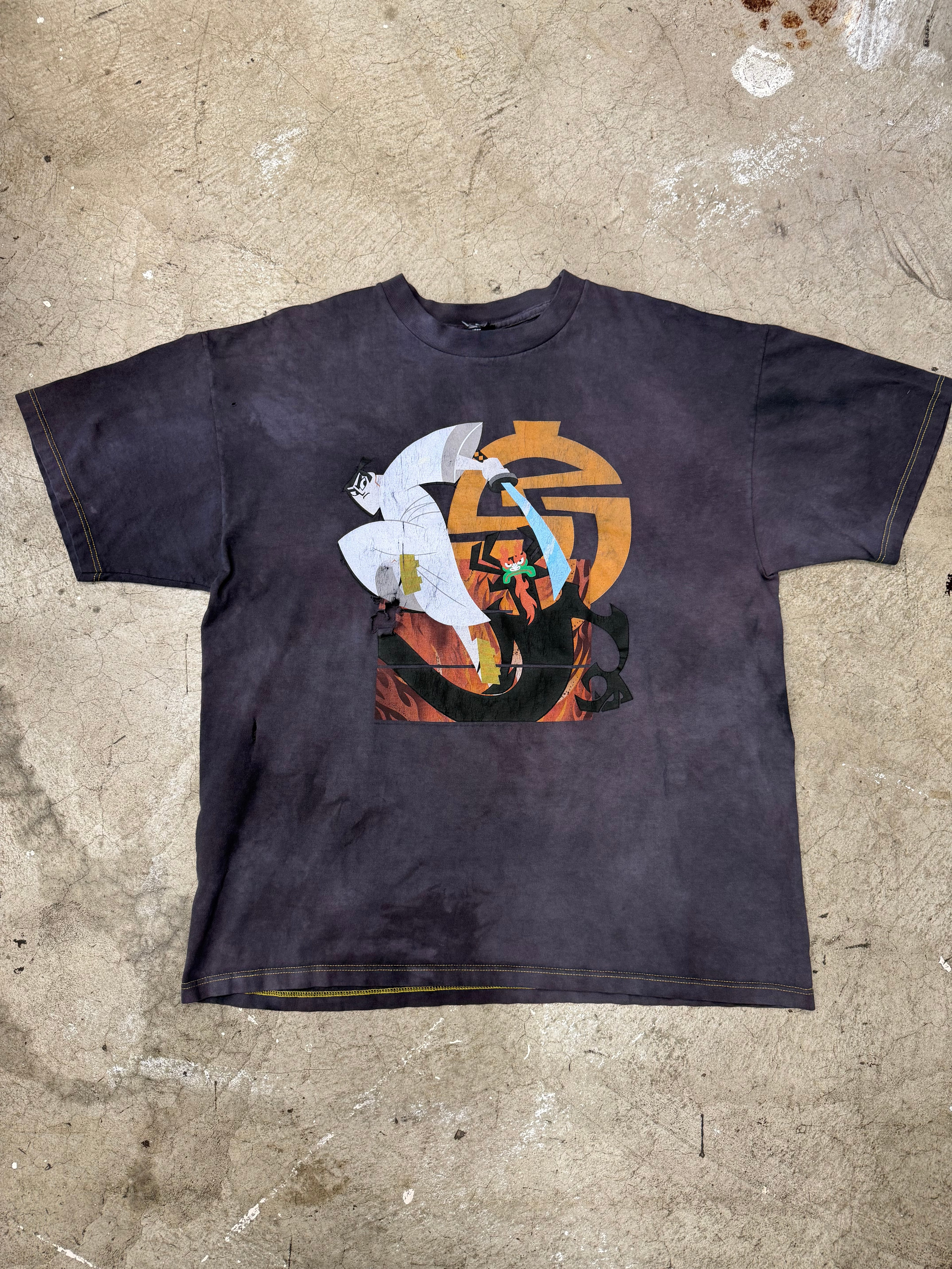 Vintage 2001 Samurai Jack SJF Tee Size XL