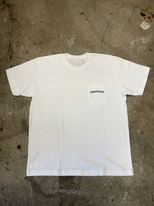 Chrome Hearts CH Scroll White Tshirt Size XL Brand New W/ Receipt