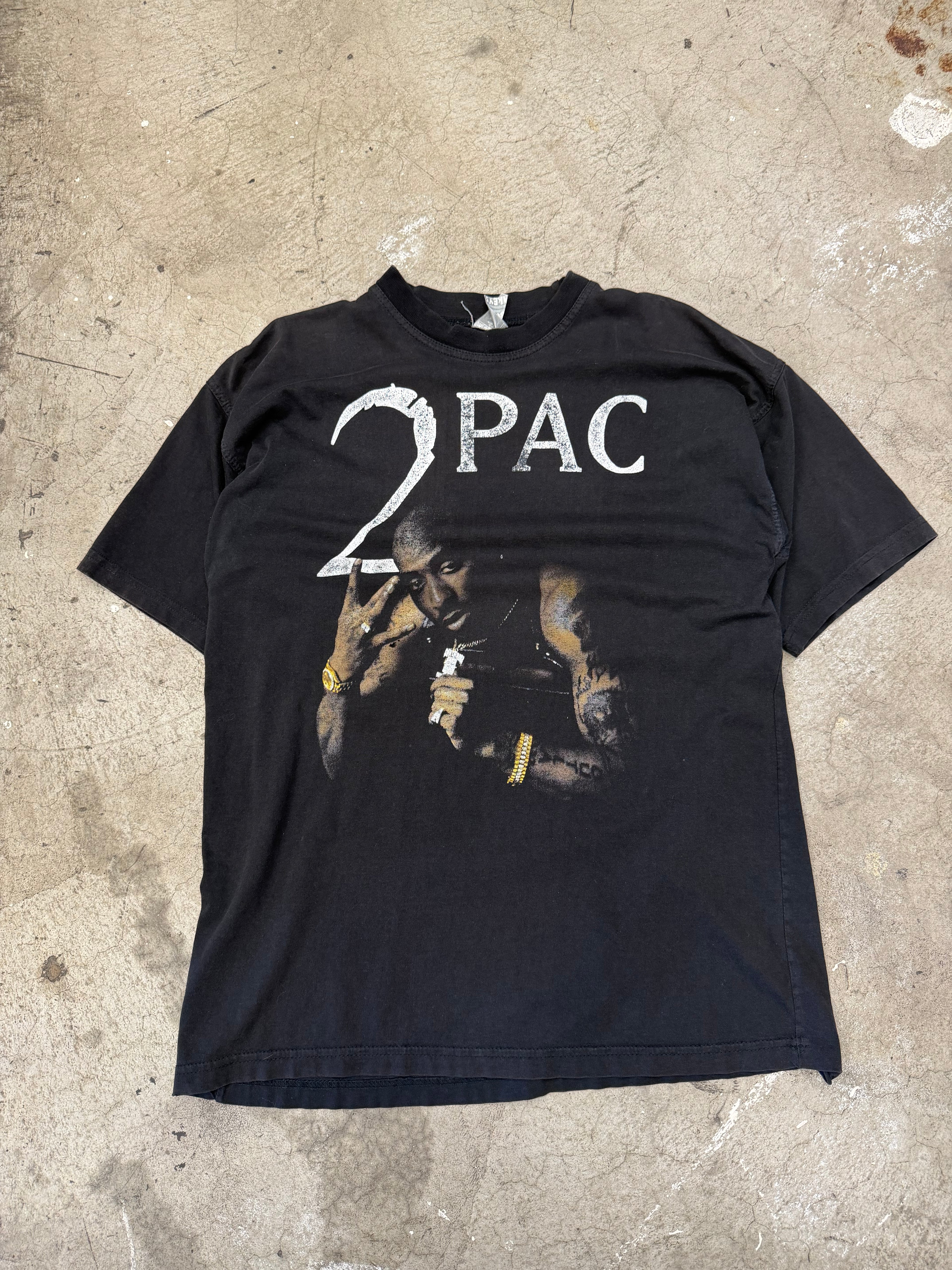 Vintage 90s Tupac Put Your Guns Down Tshirt Size XL