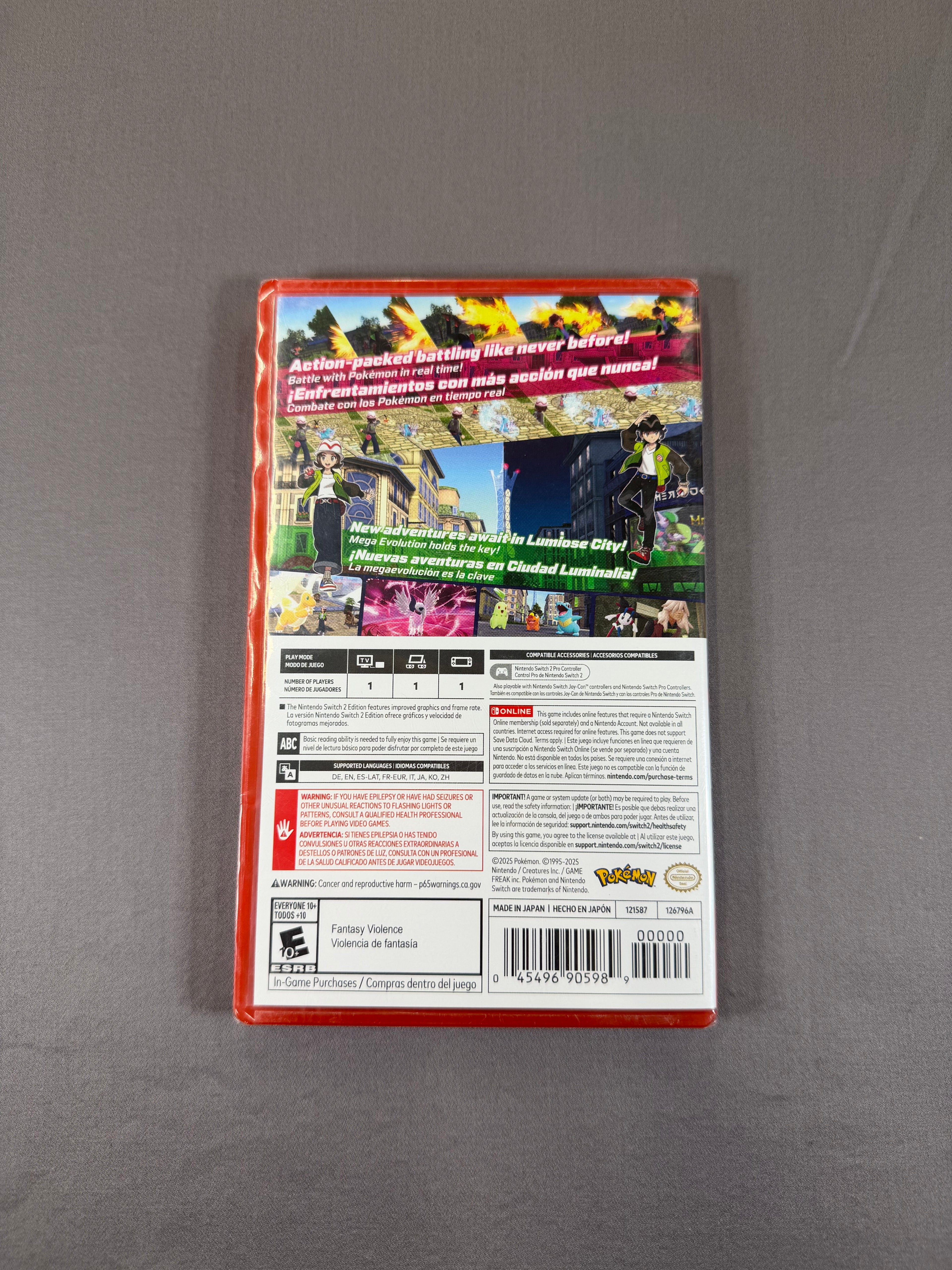Nintendo Switch 2 Pokemon Legends ZA Brand New