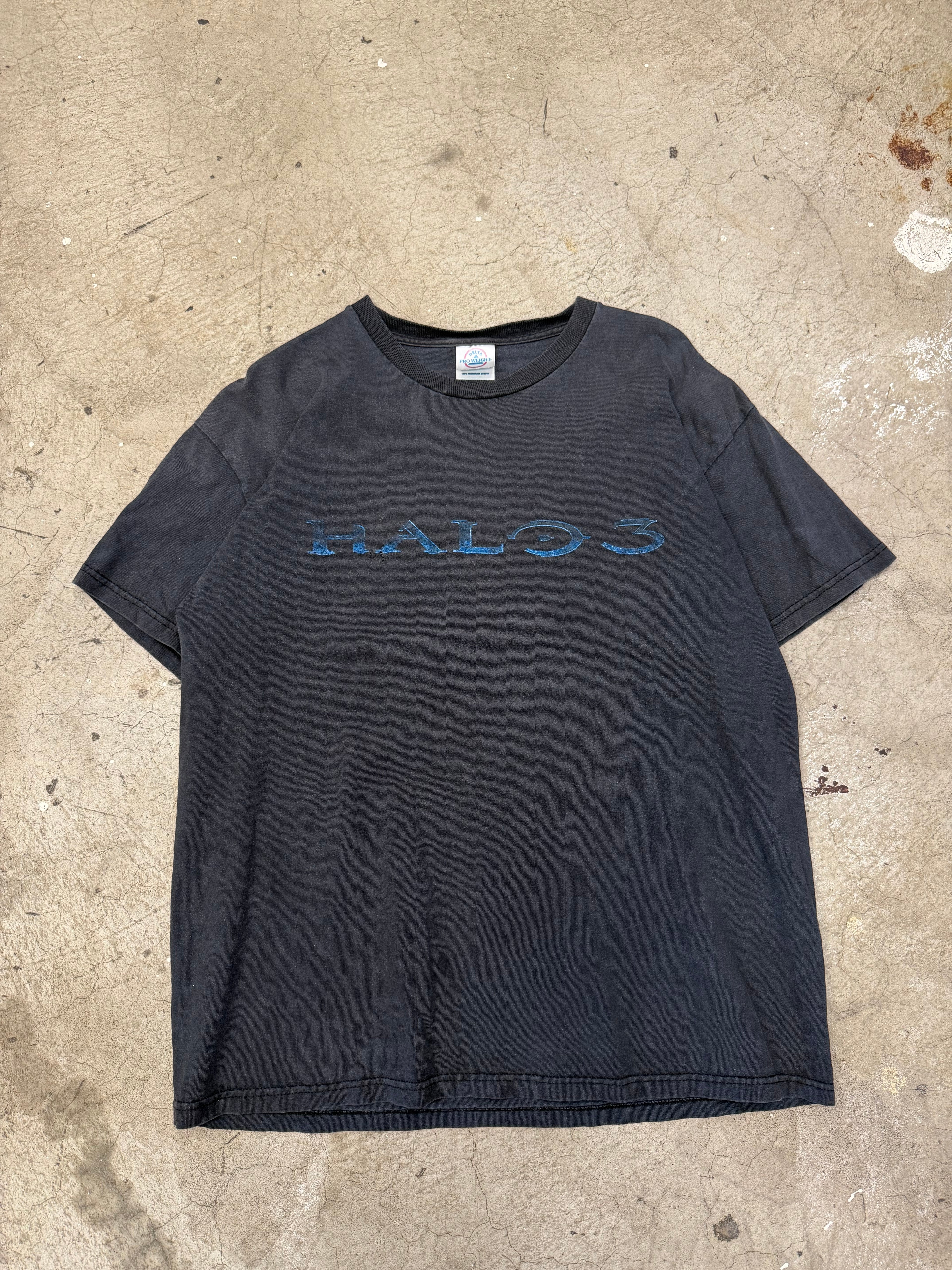 Vintage 2007 Halo 3 Video Game Promo Tshirt Size Large