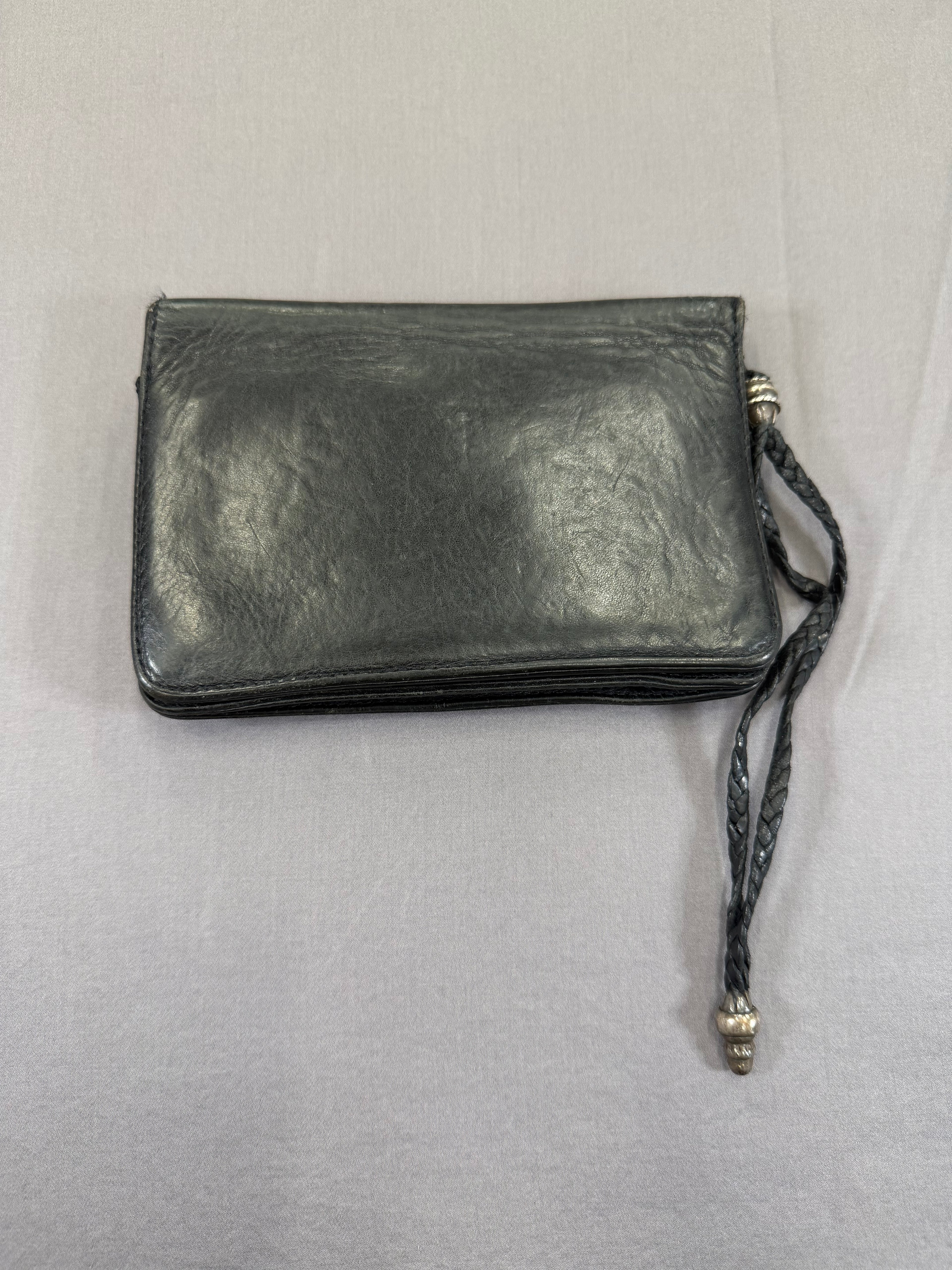 Chrome Hearts 2Zip Cross Ball Wallet Pre Owned