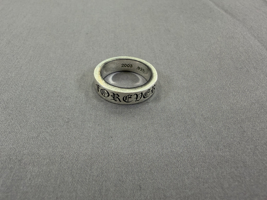 Chrome Hearts CH Forever Spacer Ring Size 9 Pre Owned