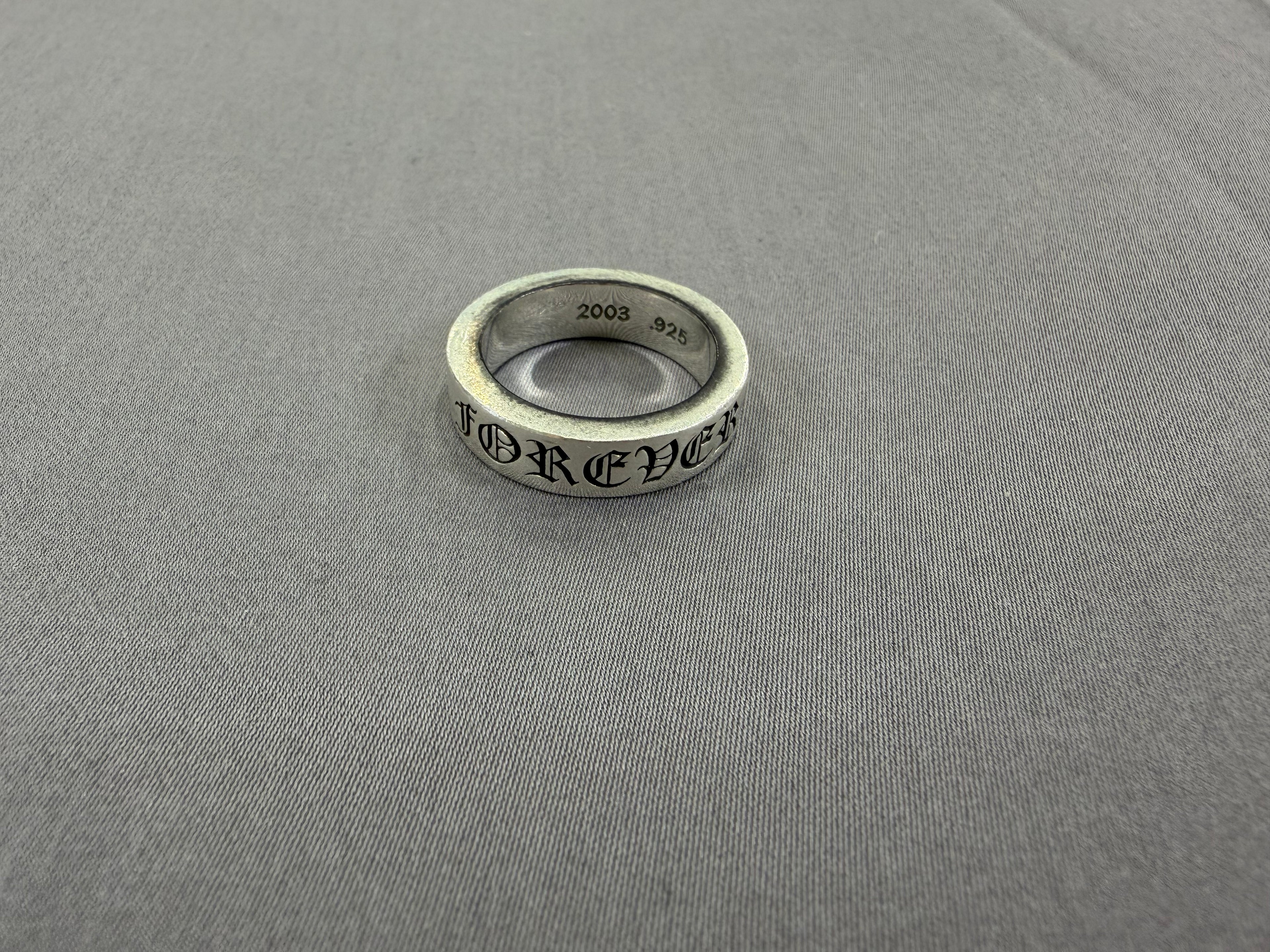 Chrome Hearts CH Forever Spacer Ring Size 9 Pre Owned